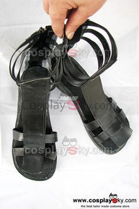 Sarah Schwarz Hohlen Sandalen Maßgeschneiderte