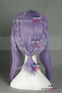 Seraph of the End Shinoa Hīrag Braid Cosplay Perücke Lila
