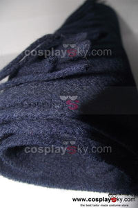 Sherlock Holmes Navy Blau Wolle Halstuch
