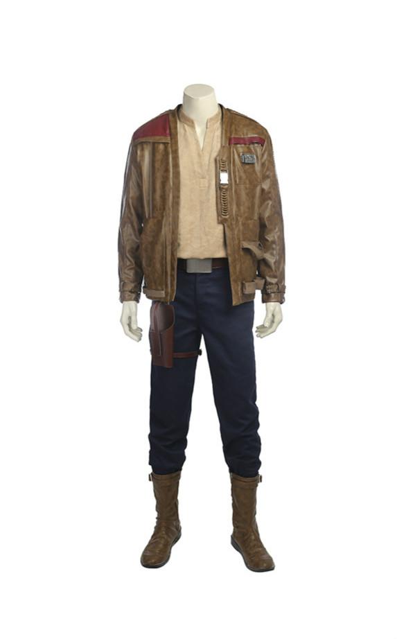 Star Wars 8 The Last Jedi Die letzten Jedi Finn Outfit Cosplay Kostüm