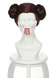 Star Wars Prinzessin Leia Cosplay Perücke