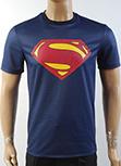Laden Sie das Bild in den Galerie-Viewer, Superman Man of Steel Superman Blue T-Shirt New