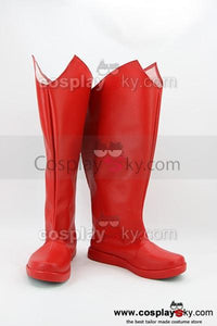 Superman Red Stiefel Cosplay Schuhen Kostüm Machen