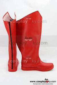 Superman Red Stiefel Cosplay Schuhen Kostüm Machen