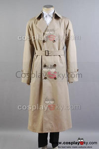 Supernatural Castiel Twill Trenchcoat Kostüm