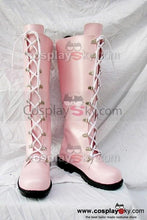 Laden Sie das Bild in den Galerie-Viewer, Sweet Gothic Punk Rosa Stiefel Maßgeschneiderte