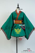 Laden Sie das Bild in den Galerie-Viewer, The legend of Zelda Hero Link Cosplay Kostüm Frau Version