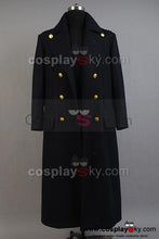 Laden Sie das Bild in den Galerie-Viewer, Torchwood Doktor Kapitän Jack Harkness Wollen Trenchcoat Lang Mantel Dunkelblaue Version