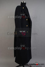 Laden Sie das Bild in den Galerie-Viewer, Torchwood Doktor Kapitän Jack Harkness Wollen Trenchcoat Lang Mantel Dunkelblaue Version