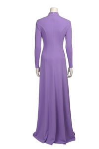 Fernsehen Inhumans Medusalith Amaquelin Medusa Kleid Lila Cosplay Kostüm
