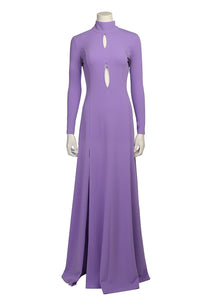 Fernsehen Inhumans Medusalith Amaquelin Medusa Kleid Lila Cosplay Kostüm