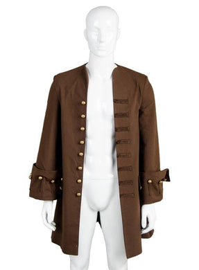 Pirates Of The Caribbean Fluch der Karibik Jack Sparrow Johnny Depp nur 1 Jacke Cosplay Kostüm