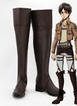 Laden Sie das Bild in den Galerie-Viewer, Shingeki no Kyojin Attack on Titan Eren Jaeger Cosplay Schuhe Stiefel Maßarbeit