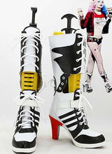 Laden Sie das Bild in den Galerie-Viewer, Batman Suicide Squad Harley Quinn Stiefel Cosplay Schuhe