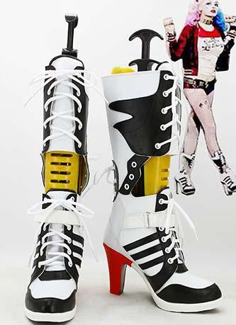 Batman Suicide Squad Harley Quinn Stiefel Cosplay Schuhe