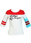 DC Comics Suicide Squad Harley Quinn T-shirt Cosplay Hemd Kostüm