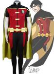 Laden Sie das Bild in den Galerie-Viewer, Young Justice Robin Cosplay Costume Custom Made