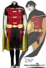 Laden Sie das Bild in den Galerie-Viewer, Young Justice Robin Cosplay Costume Custom Made